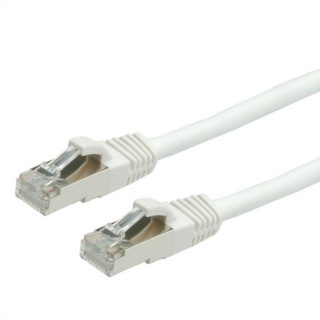 Cablu retea SFTP Value Cat.6 alb, LSOH, 0.5m, 21.99.1226